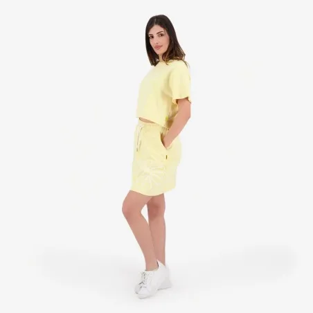 Sweat sur taille femme manches courtes FLEUR - KONTAKT