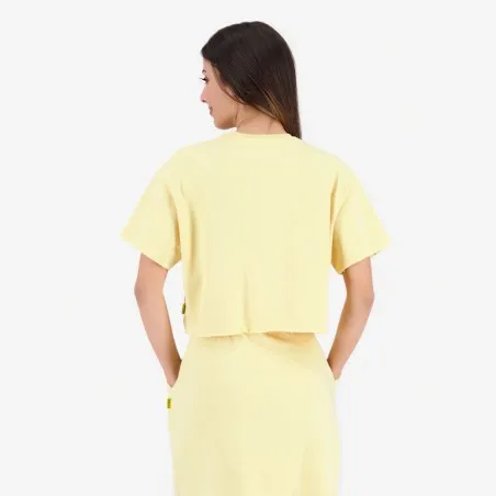 Sweat sur taille femme manches courtes FLEUR - KONTAKT