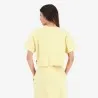 Sweat sur taille femme manches courtes FLEUR - KONTAKT