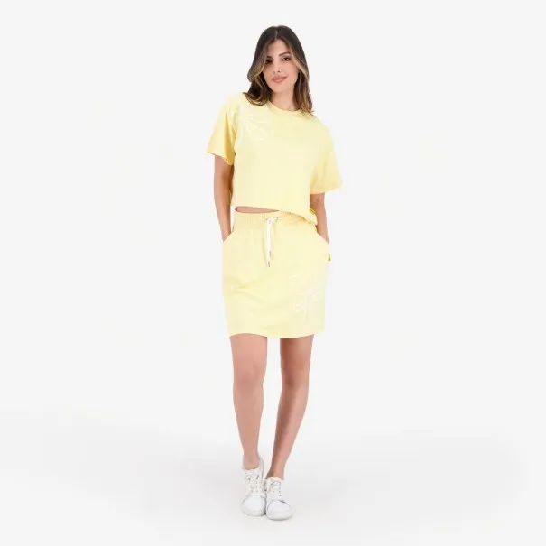 Sweat sur taille femme manches courtes FLEUR - KONTAKT