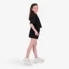 Sweat sur taille fille manches courtes avec pin up - KONTAKT