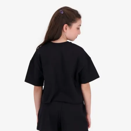 Sweat sur taille fille manches courtes avec pin up - KONTAKT