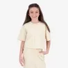 Sweat sur taille fille manches courtes avec pin up - KONTAKT