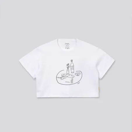Sweat sur taille fille manches courtes FTOUR ELSBEH - KONTAKT