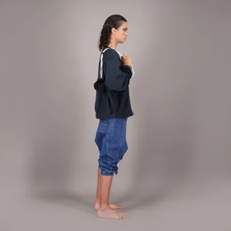 Sweat t-shirt oversized unisexe IMPRIME BERBERE UPCYCLING METHODS - TUNIS FASHION WEEK 2024 - KONTAKT