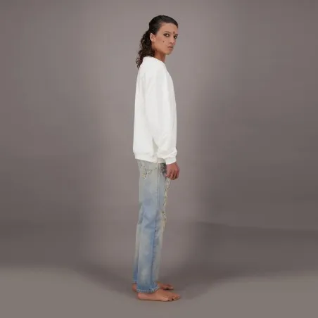 Sweat unisexe oversized "KOUN KIMA ENTI" Selvedge And Raw Look - TUNIS FASHION WEEK 2024 - KONTAKT