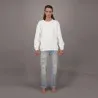 Sweat unisexe oversized "KOUN KIMA ENTI" Selvedge And Raw Look - TUNIS FASHION WEEK 2024 - KONTAKT