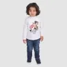 T-shirt bébé manches longues CA ROULE POUR MOI - KONTAKT