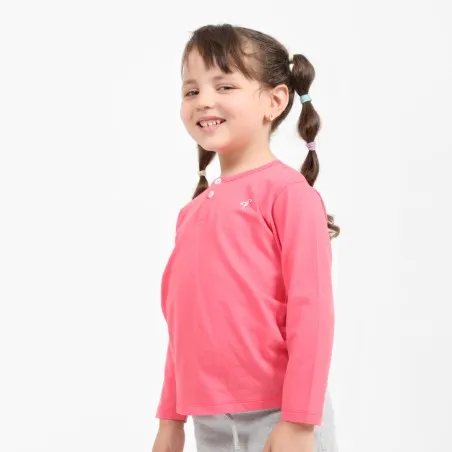 T-shirt bébé manches longues col tunisien - KONTAKT