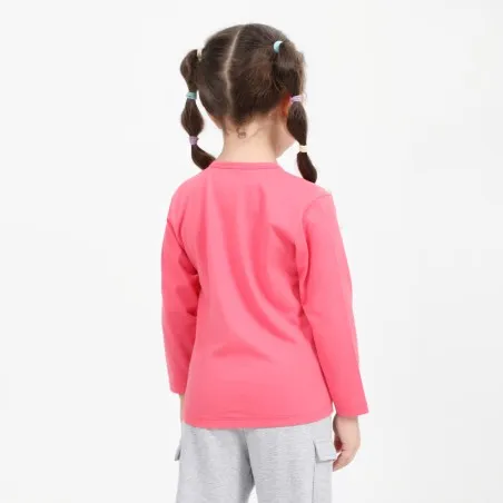T-shirt bébé manches longues col tunisien - KONTAKT