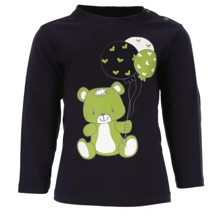 T-shirt bébé manches longues OURS BALLONS - KONTAKT