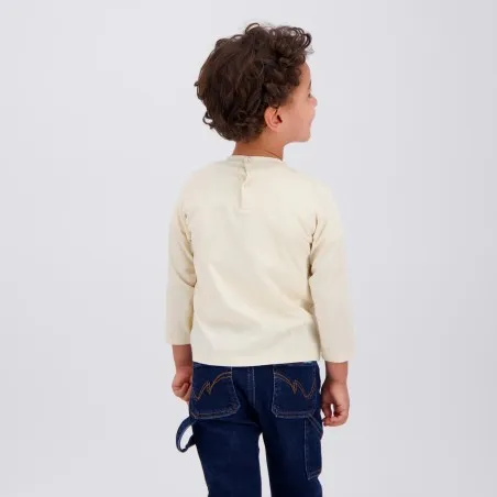 T-shirt bébé manches longues POISSON - KONTAKT