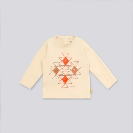 T-shirt bébé manches longues POISSON - KONTAKT
