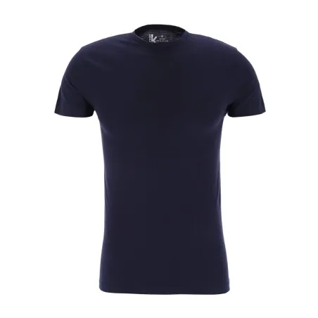 T-shirt col rond homme en coton pur - KONTAKT