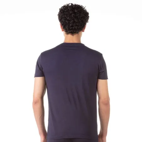 T-shirt col rond homme en coton pur - KONTAKT