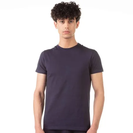 T-shirt col rond homme en coton pur - KONTAKT