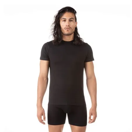 T-shirt col rond homme en coton pur - KONTAKT