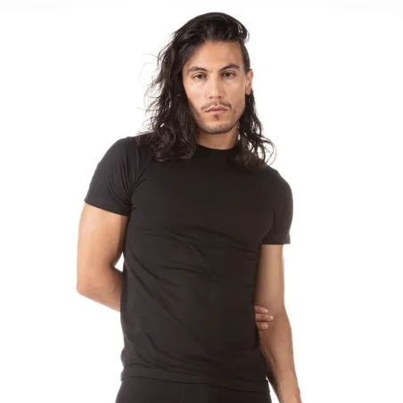 T-shirt col rond homme en coton pur - KONTAKT