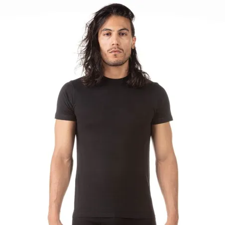T-shirt col rond homme en coton pur - KONTAKT