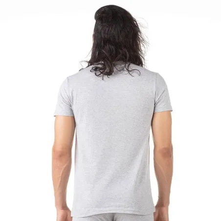 T-shirt col rond homme en coton pur - KONTAKT