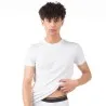 T-shirt col rond homme en coton pur - KONTAKT