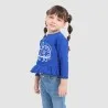 T-shirt côtelé bébé avec volant COCCINELLE - KONTAKT