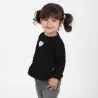 T-shirt côtelé bébé avec volant et cut out cœur - KONTAKT