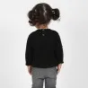 T-shirt côtelé bébé avec volant et cut out cœur - KONTAKT