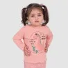 T-shirt côtelé bébé manches longues DINOSAUR - KONTAKT