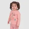 T-shirt côtelé bébé manches longues DINOSAUR - KONTAKT