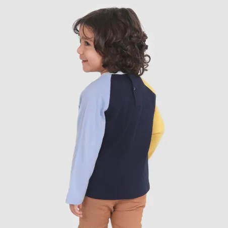 T-shirt côtelé bébé manches longues VOITURE - KONTAKT