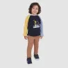 T-shirt côtelé bébé manches longues VOITURE - KONTAKT