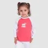 T-shirt côtelé bébé manches raglan GIRL POWER - KONTAKT