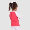 T-shirt côtelé bébé manches raglan GIRL POWER - KONTAKT