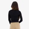 T-shirt côtelé femme manches longues - KONTAKT