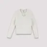 T-shirt côtelé femme manches longues avec cut out fleur - KONTAKT