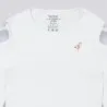 T-shirt côtelé fille avec épaules dénudées - KONTAKT