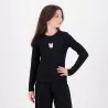 T-shirt côtelé fille manches longues avec cut out lapin - KONTAKT