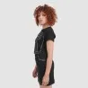 T-shirt crop côtelé femme manches courtes CROQUIS DENIM - KONTAKT