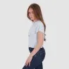 T-shirt crop côtelé femme manches courtes YOU LOOK ???? TODAY - KONTAKT