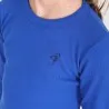 T-shirt crop côtelé fille manches longues - KONTAKT