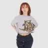 T-shirt crop femme GRAFFITI - KONTAKT