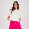 T-shirt crop femme manches courtes POSTCARD - KONTAKT