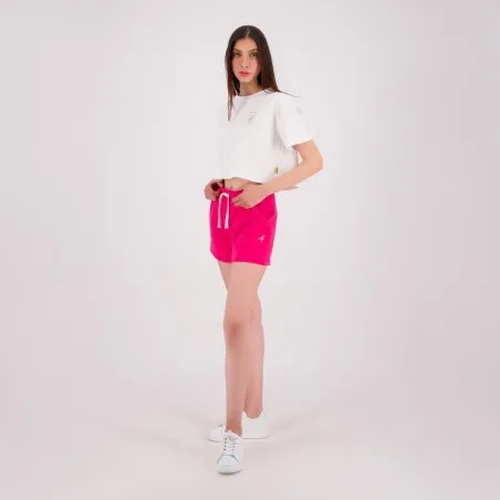 T-shirt crop femme manches courtes POSTCARD - KONTAKT