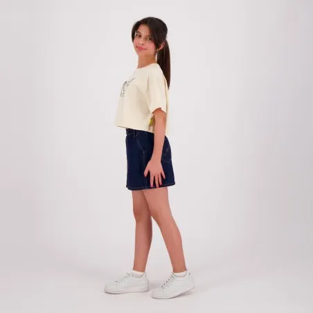 T-shirt crop fille - KONTAKT