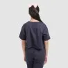 T-shirt crop fille manches courtes avec revers LIFE IS GOOD - KONTAKT