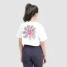T-shirt crop fille manches courtes avec revers MISS ADORABLE - KONTAKT