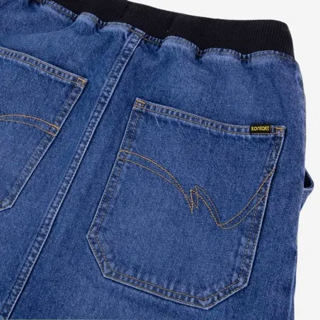 Jupe maxi femme en jeans- MYRIAM - KONTAKT