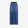 Jupe maxi femme en jeans- MYRIAM - KONTAKT