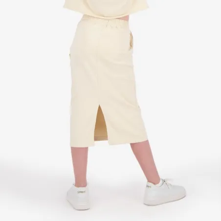 Jupe maxi fille avec bande à la taille croisée - KONTAKT